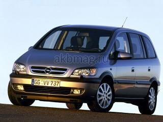 Opel Zafira A Рестайлинг 2003, 2004, 2005, 2006 годов выпуска 1.8 (125 л.с.)