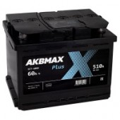 Аккумулятор AKBMAX PLUS 60R 60Ач 510А обр. пол.