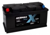 Аккумулятор AKBMAX PLUS 100L 100Ач 810А прям. пол.