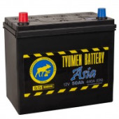 Аккумулятор Тюмень Asia 50L с переходниками 50Ач 440А прям. пол. Аккумулятор Тюмень Asia 50L с переходниками 50Ач 440А прям. пол.