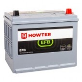 Аккумулятор HOWTER EFB 75R 75Ач 760А обр. пол.